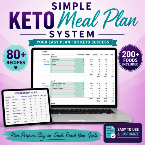 Simple Keto Meal Plan System